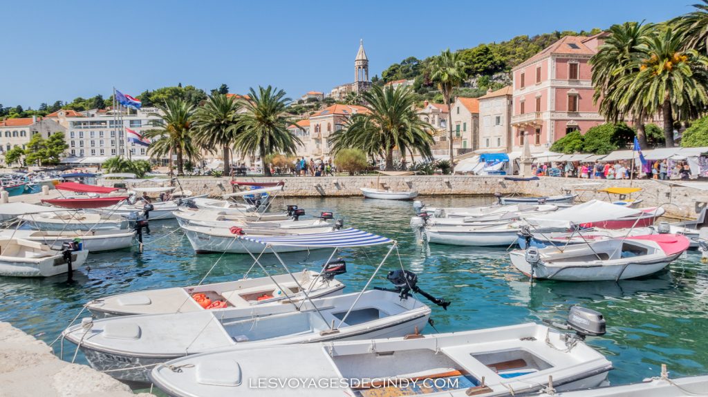 Croatie Le centre ville de Hvar
