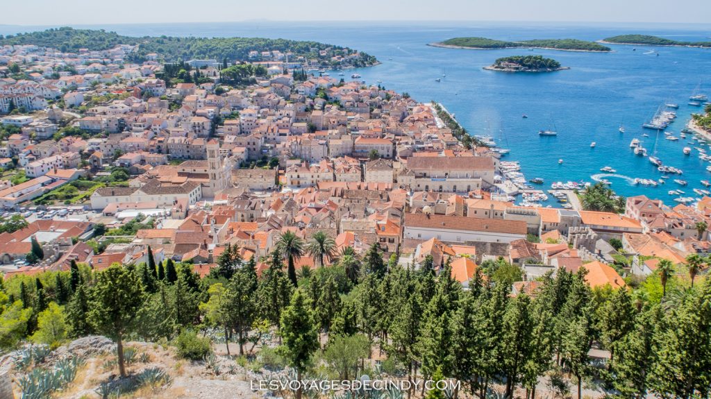 Croatie Le centre ville de Hvar