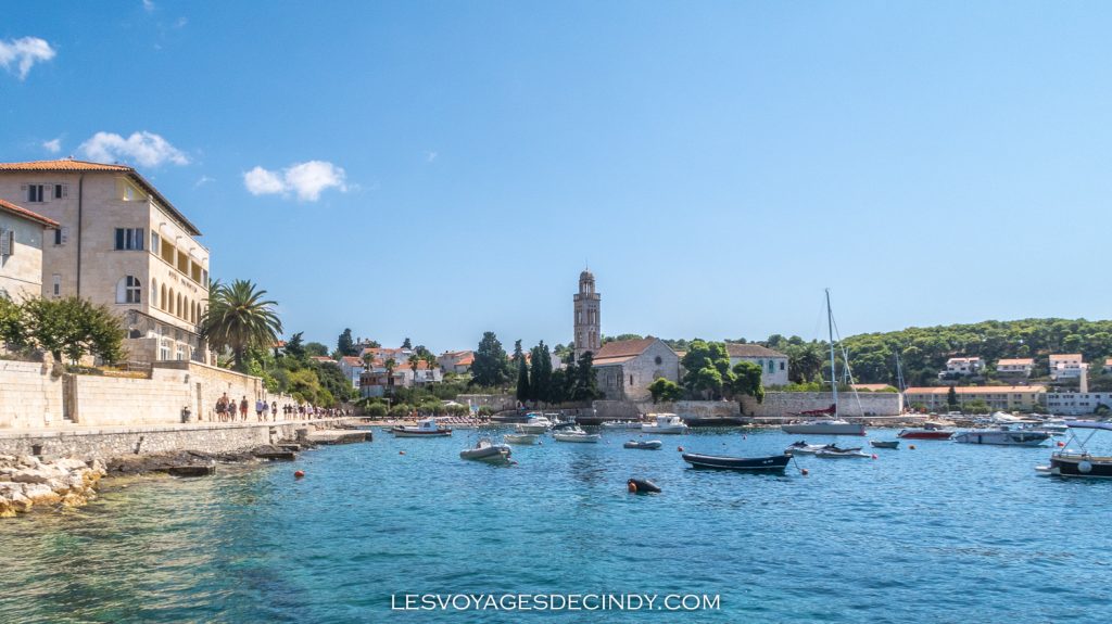 Croatie Le centre ville de Hvar